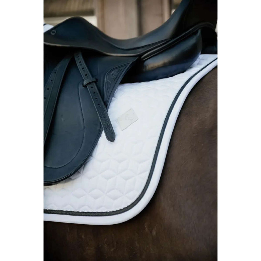Kentucky Horsewear Sottosella Glitter Rope Saltando Bianco/Nero