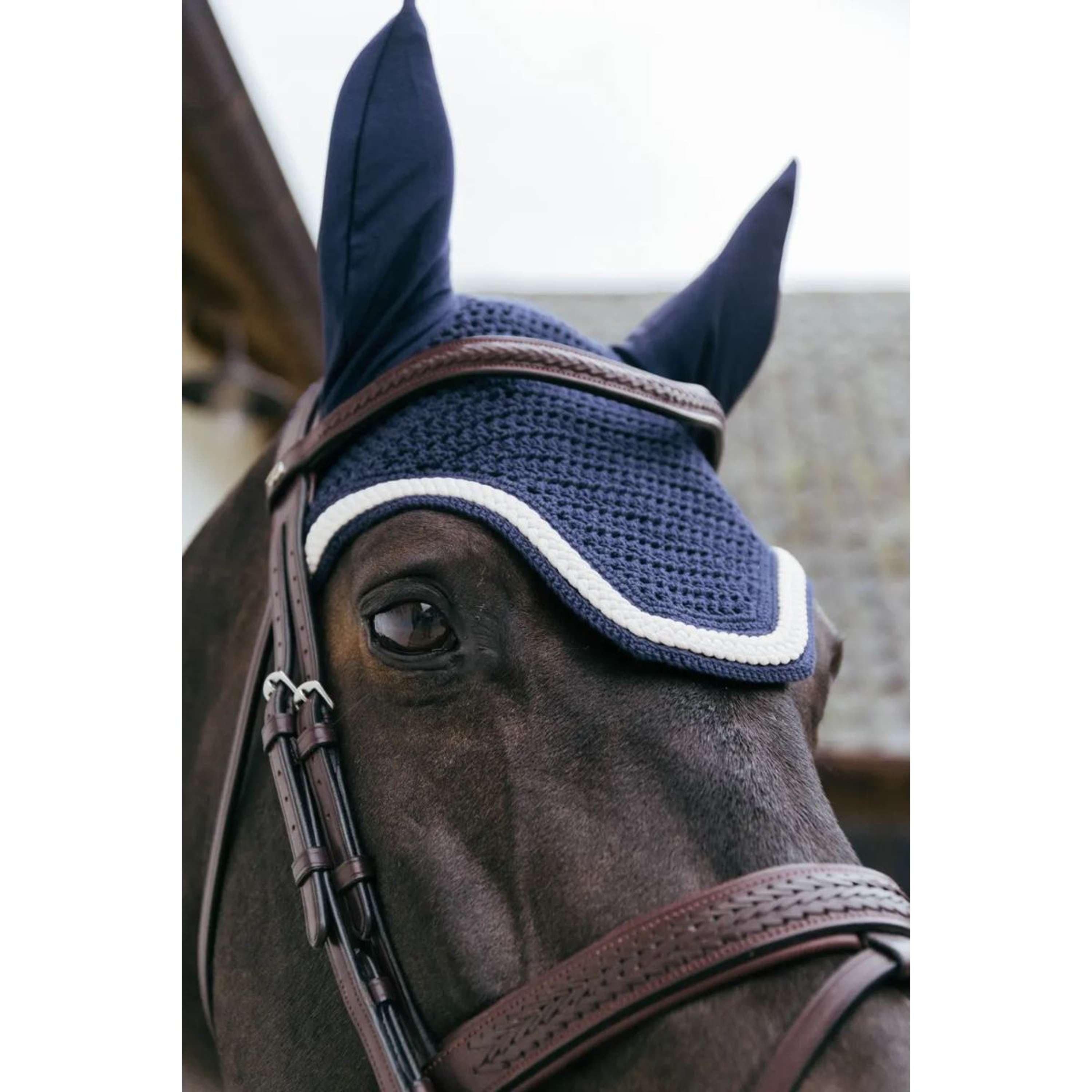 Kentucky Horsewear Cuffietta Wellington Intrecciato Soundless Navy