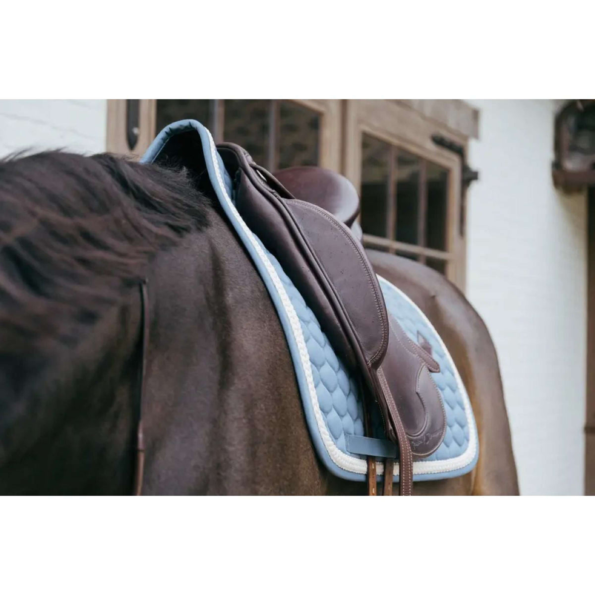 Kentucky Horsewear Sottosella Plaited Azzurro