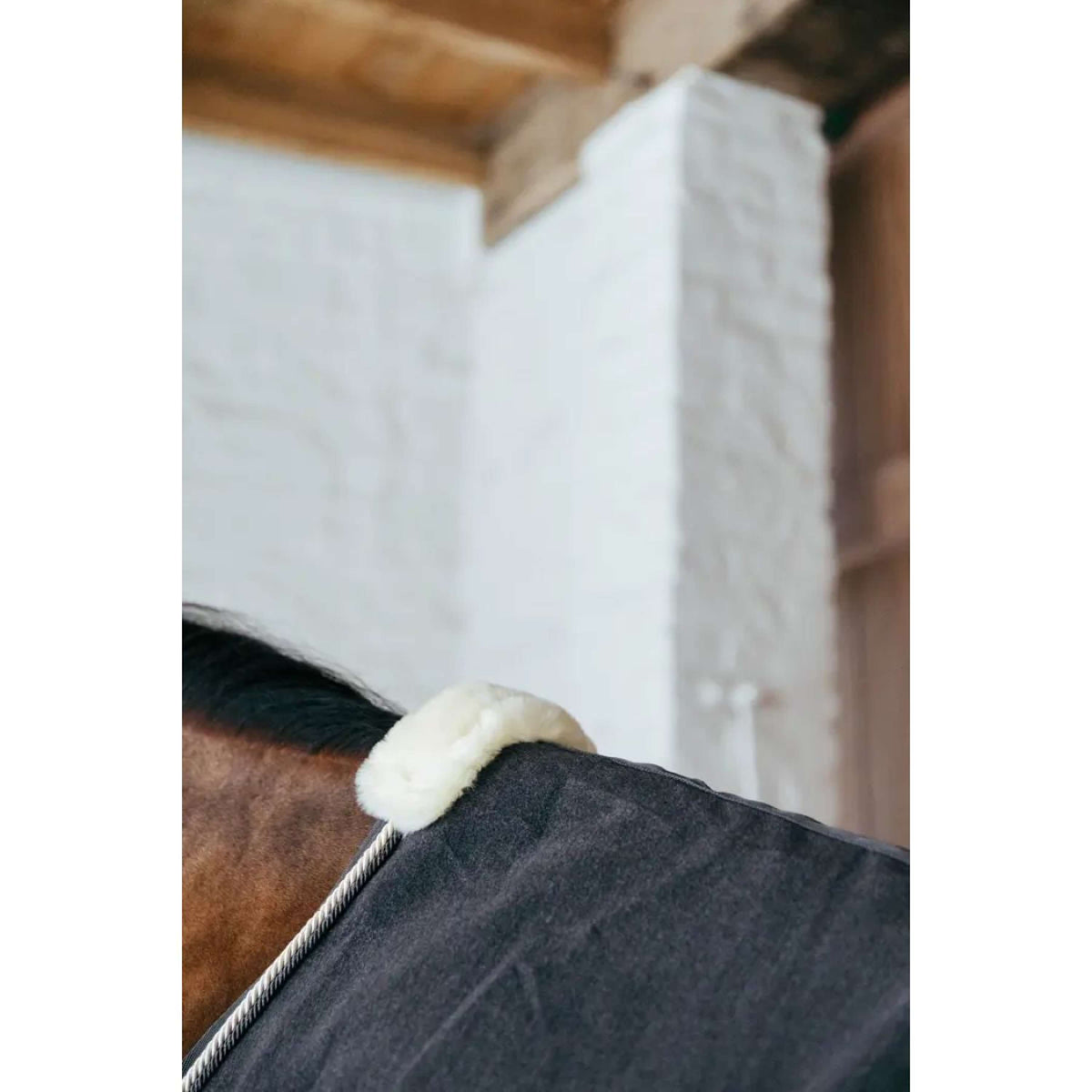Kentucky Horsewear Coperta in pile Vegan Wool Grigio