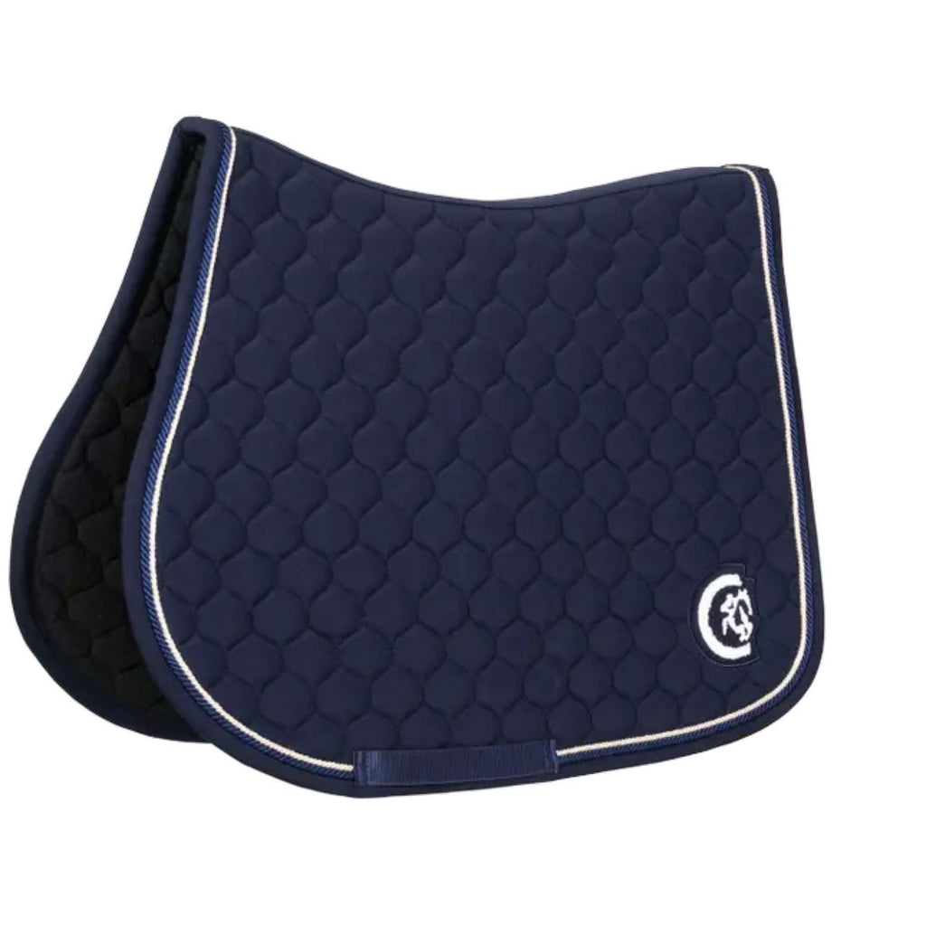 Kentucky Horsewear Sottosella Onion Quilt 3D Logo Saltando Navy
