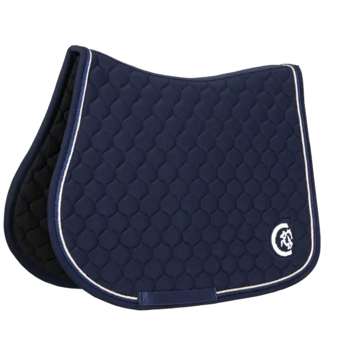 Kentucky Horsewear Sottosella Onion Quilt 3D Logo Springen Navy