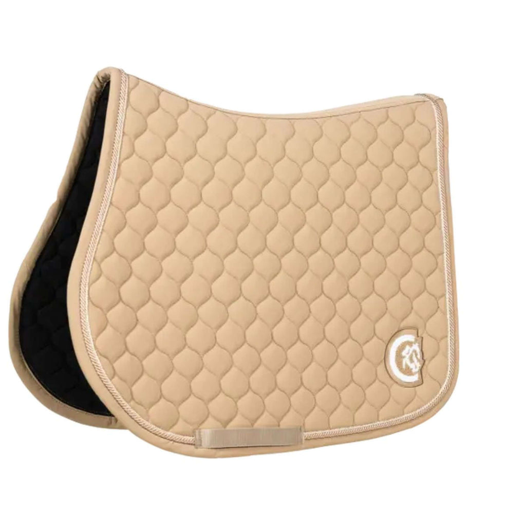 Kentucky Horsewear Sottosella Onion Quilt 3D Logo Saltando Beige