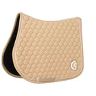 Kentucky Horsewear Sottosella Onion Quilt 3D Logo Saltando Beige