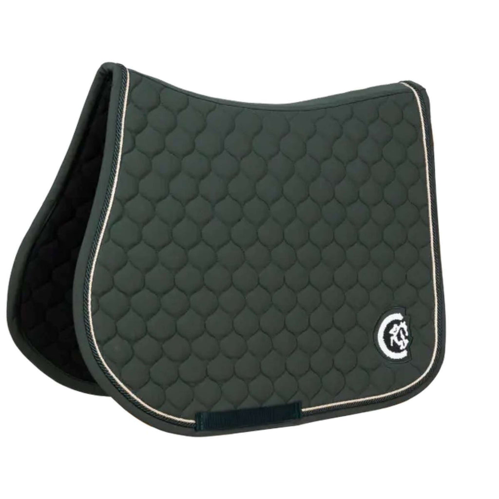Kentucky Horsewear Sottosella Onion Quilt 3D Logo Saltando Pine Green