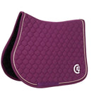Kentucky Horsewear Sottosella Onion Quilt 3D Logo Saltando Viola