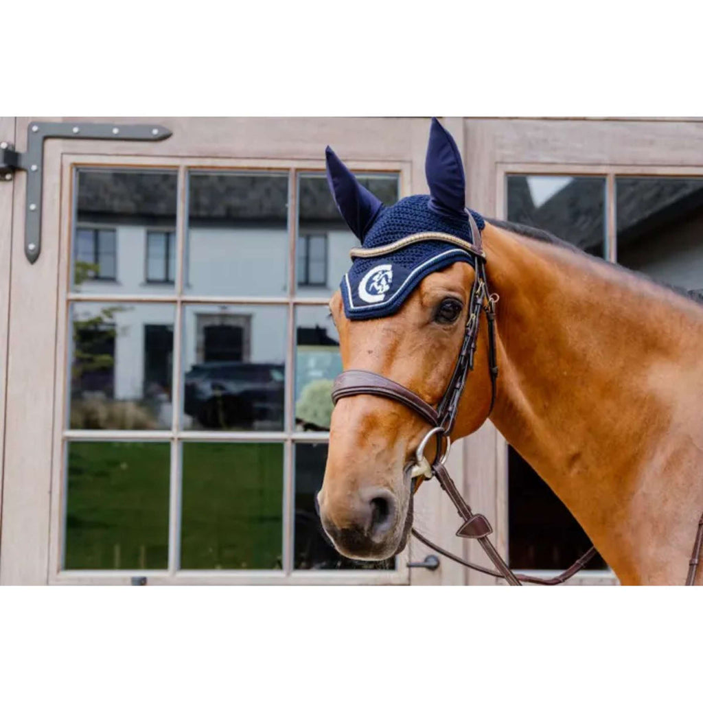 Kentucky Horsewear Cuffietta Wellington 3D Logo Navy