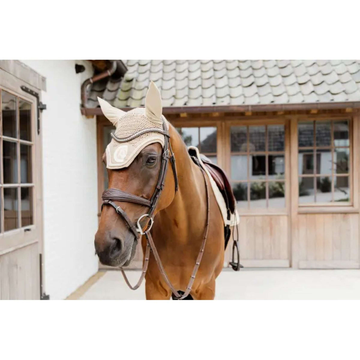Kentucky Horsewear Cuffietta Wellington 3D Logo Beige
