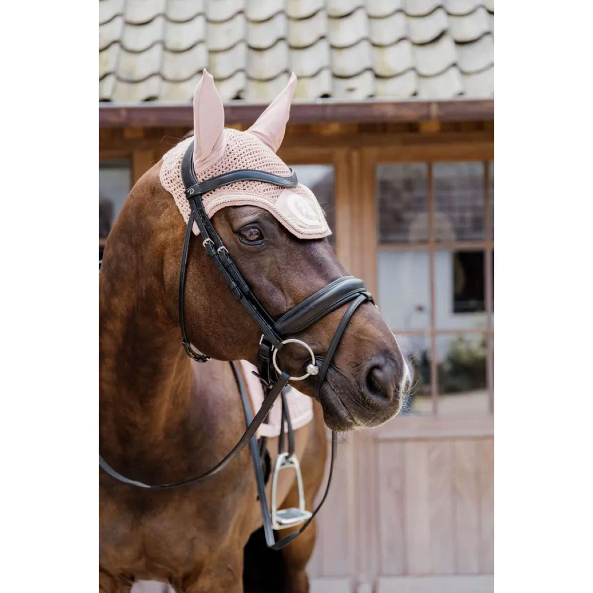 Kentucky Horsewear Cuffietta Wellington 3D Logo Rosa antico