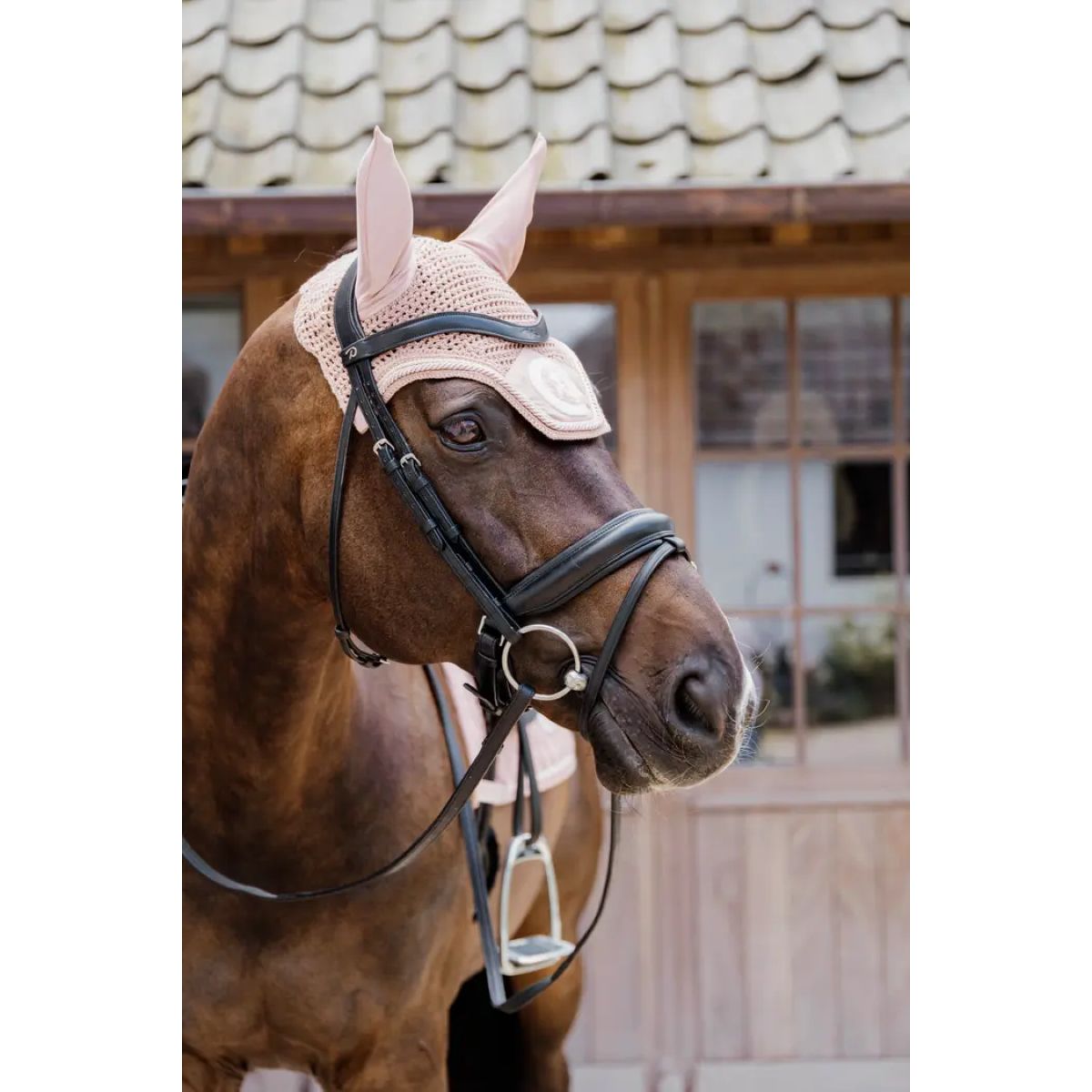 Kentucky Horsewear Cuffietta Wellington 3D Logo Rosa antico