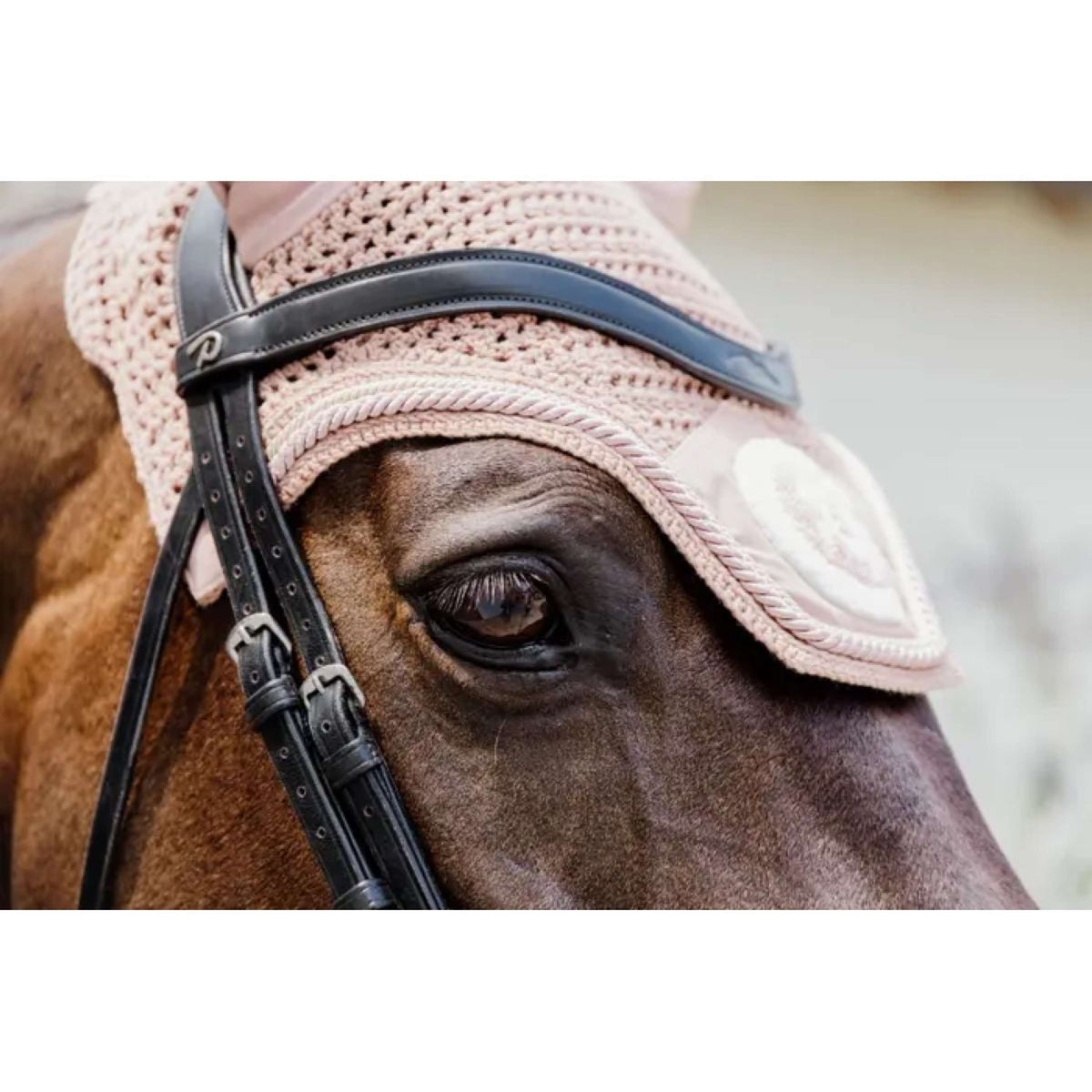 Kentucky Horsewear Cuffietta Wellington 3D Logo Rosa antico