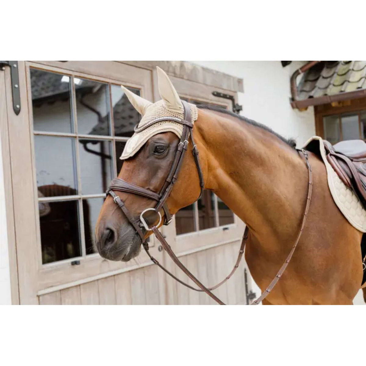 Kentucky Horsewear Cuffietta Wellington 3D Logo Beige
