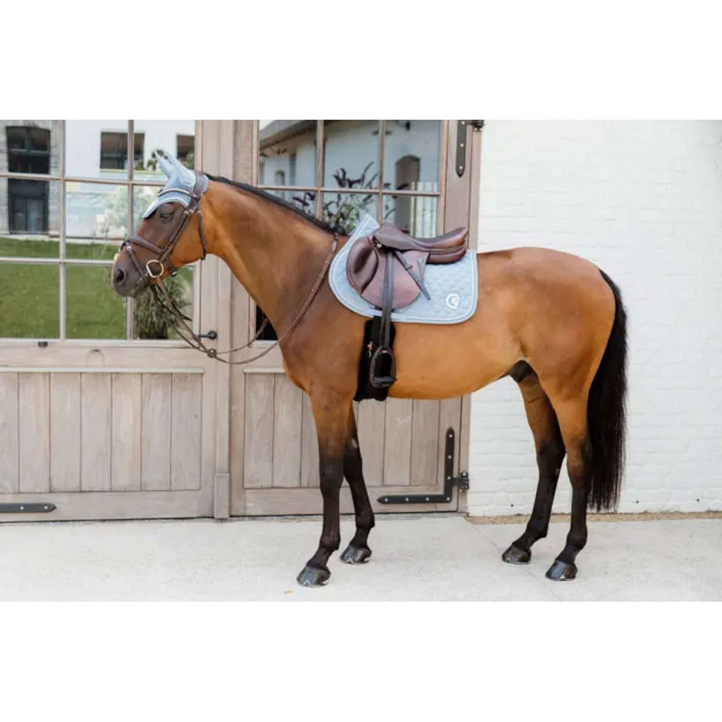 Kentucky Horsewear Cuffietta Wellington 3D Logo Azzurro