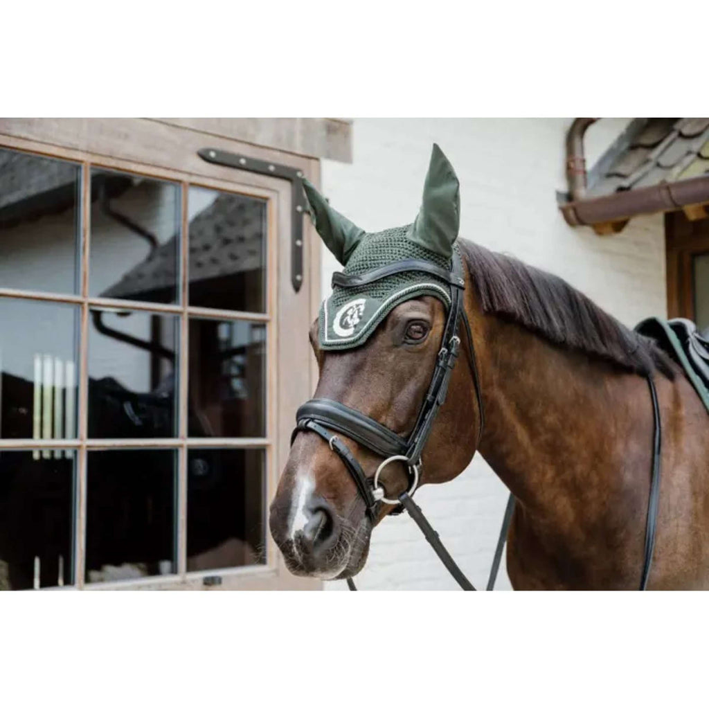 Kentucky Horsewear Cuffietta Wellington 3D Logo Pine Green