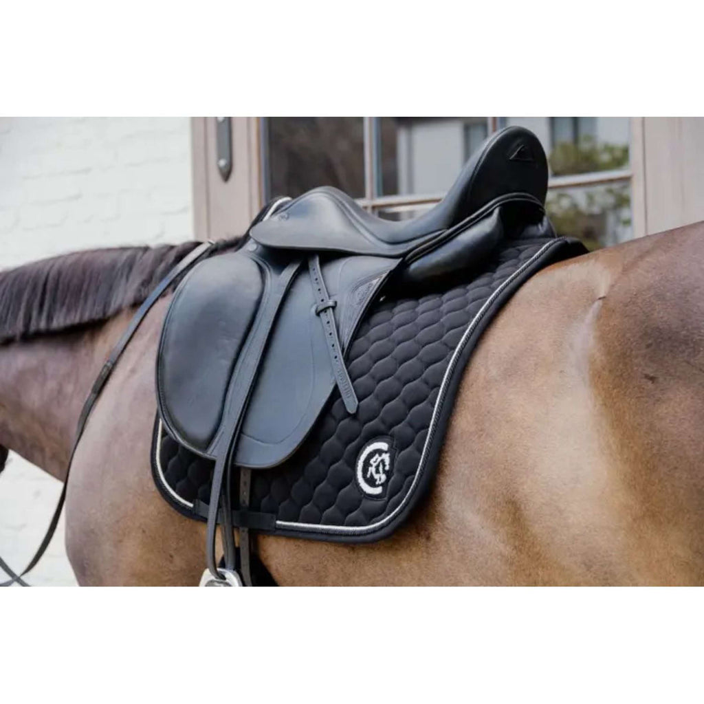 Kentucky Horsewear Sottosella Onion Quilt 3D Logo Nero
