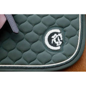 Kentucky Horsewear Sottosella Onion Quilt 3D Logo Springen Pine Green