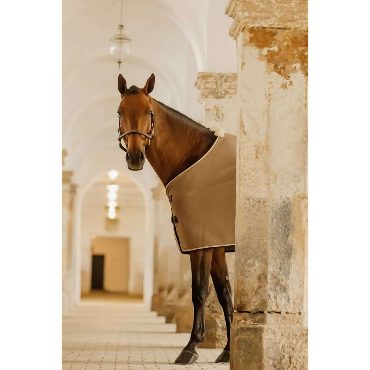 Kentucky Horsewear Coperta in pile Show Vegan Wool Beige