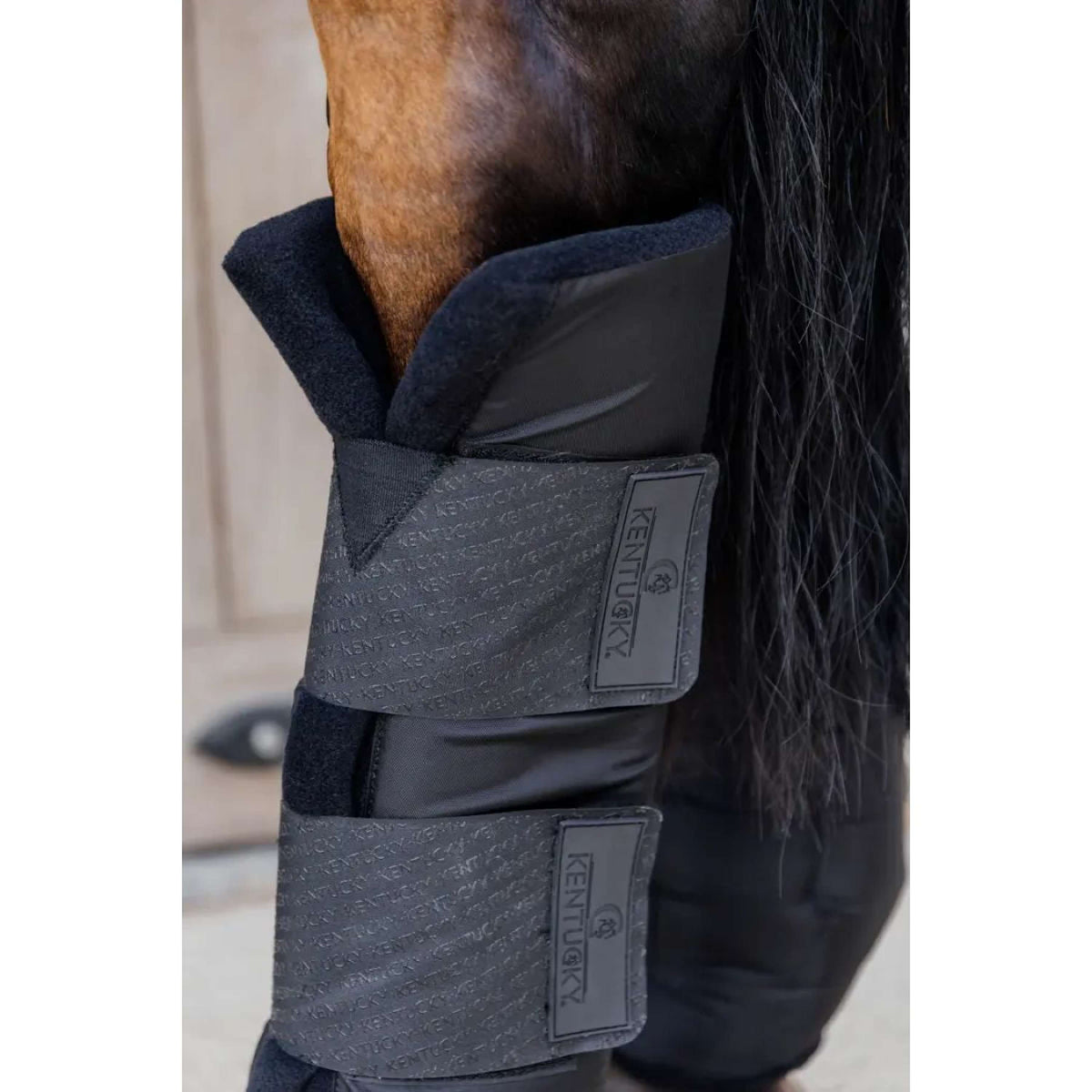 Kentucky Horsewear Protettori da stalla PROtect Classic Nero