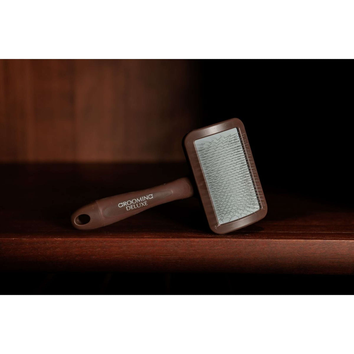 Grooming Deluxe by Kentucky Velcro Cleaning Brush Marrone