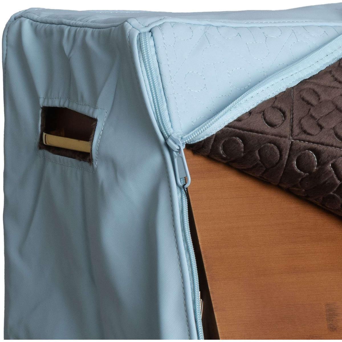 Kentucky Cover Show Grooming Box Azzurro