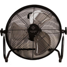 Kentucky Ventilatore senza fili con Batteria e Caricabatteria Nero