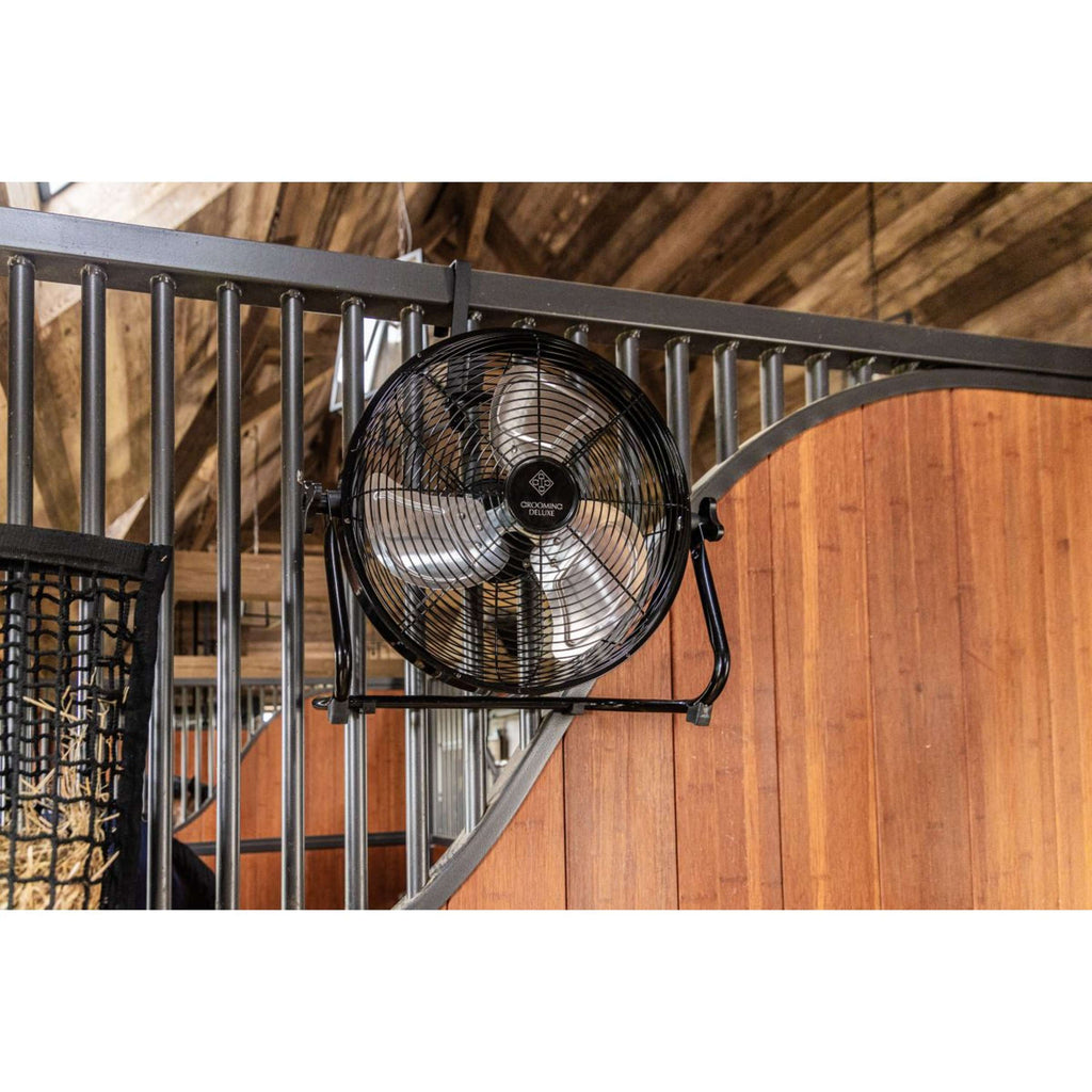 Kentucky Ventilatore senza fili con Batteria e Caricabatteria Nero