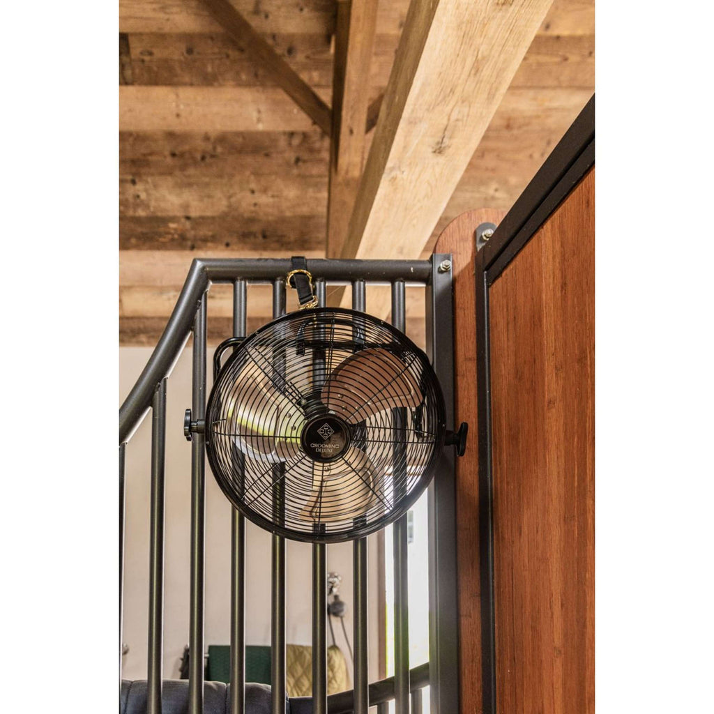 Kentucky Ventilatore senza fili con Batteria e Caricabatteria Nero