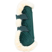 Kentucky Horsewear Stinchiere Bamboo Elastic Vegan Verde scuro