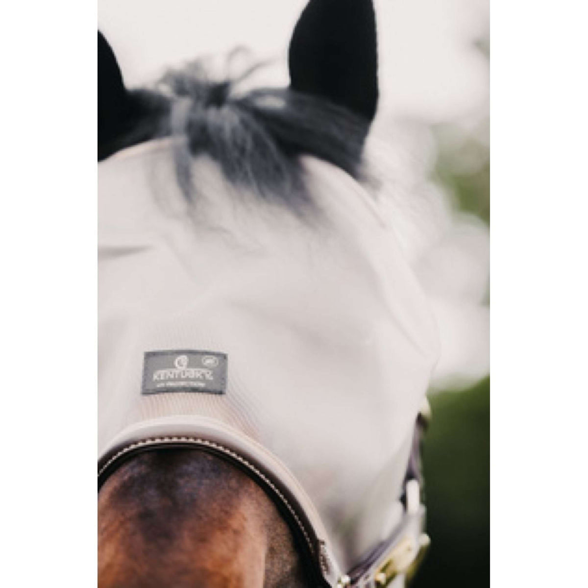 Kentucky Horsewear Maschera per Mosche Classic Beige