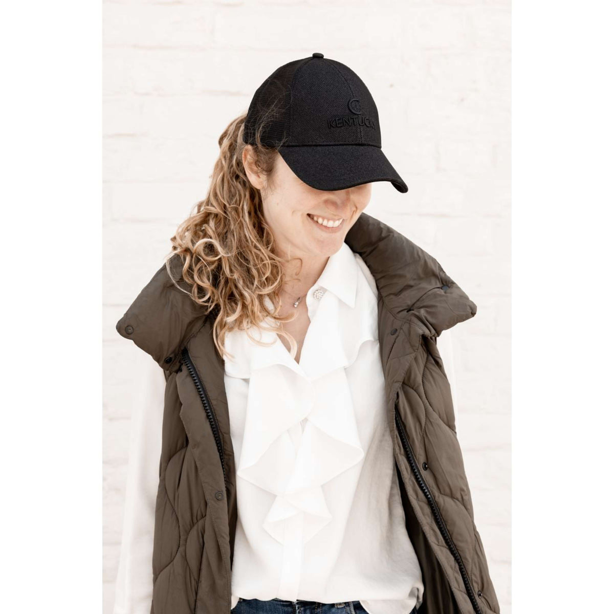 Kentucky Trucker Cap Glitter Nero