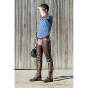 Dyon Chaps lunghi in Pelle Standard Marrone