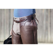 Dyon Chaps lunghi in Pelle Standard Marrone
