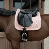 Kentucky Horsewear Sottosella Fake Fur Onion Quilt Dressage Rosa antico