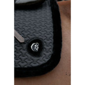 Kentucky Horsewear Sottosella Fake Fur Onion Quilt saltando Nero
