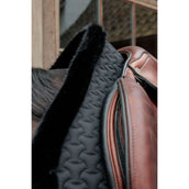 Kentucky Horsewear Sottosella Fake Fur Onion Quilt saltando Nero