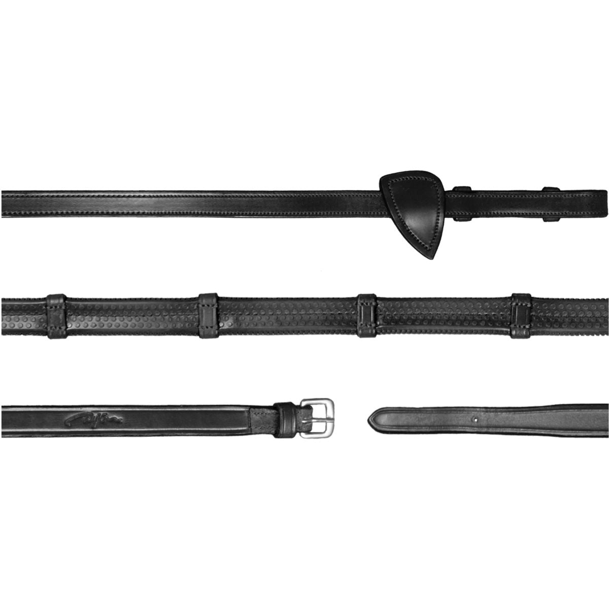 Dyon Redini 7 Loops New English Collection 1/2 Gomma Nero