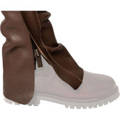 Dyon Chaps lunghi in Pelle Standard Marrone