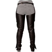 Dyon Chaps lunghi in Pelle Standard Nero