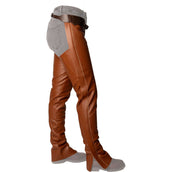 Dyon Chaps lunghi in Pelle Standard Cognac