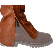 Dyon Chaps lunghi in Pelle Standard Cognac