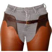 Dyon Chaps lunghi in Pelle Standard Cognac