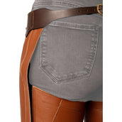 Dyon Chaps lunghi in Pelle Standard Cognac