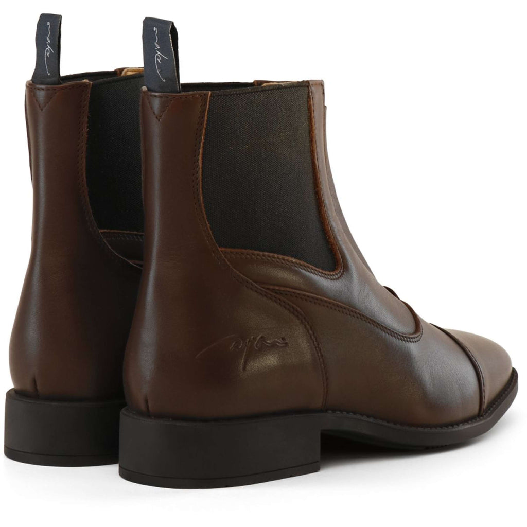 Dyon Stivaletti Front Zipper Marrone