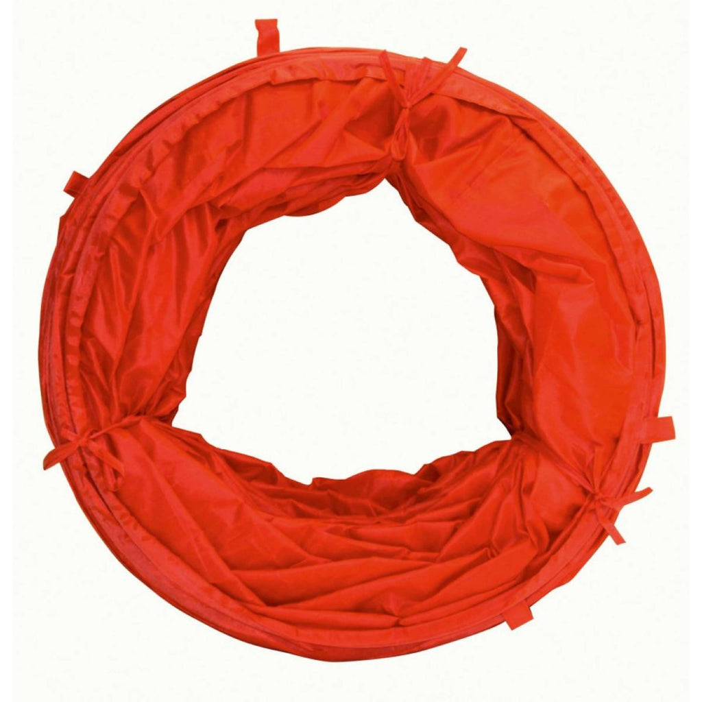 Kerbl Tubo Agility per Cani Rosso