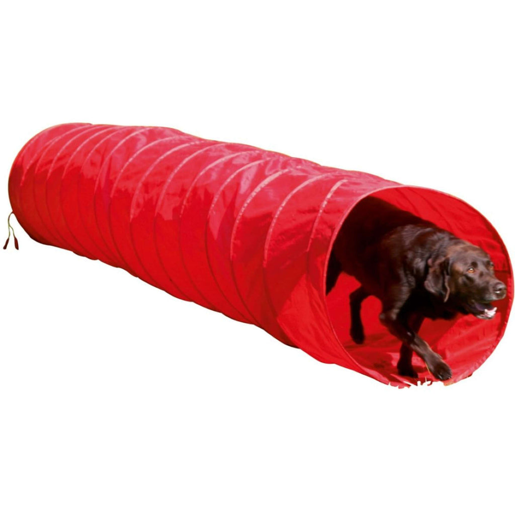 Kerbl Tubo Agility per Cani Rosso