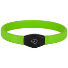 Kerbl Halsband Langhaar LED Verde