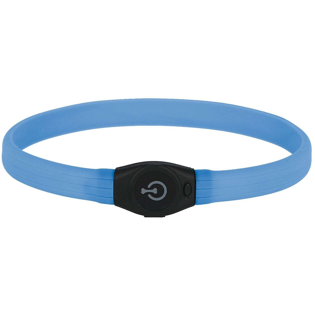 Kerbl Halsband Langhaar LED Blu