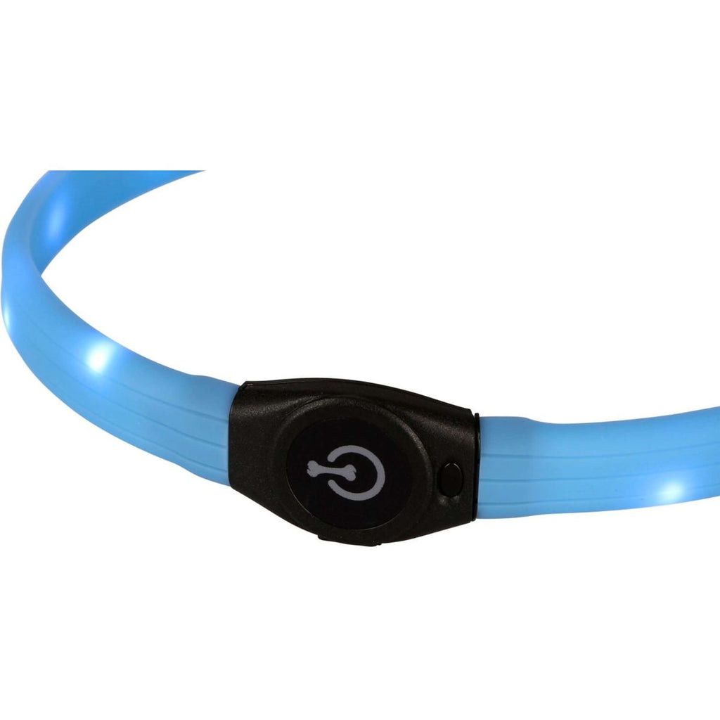 Kerbl Halsband Langhaar LED Blu