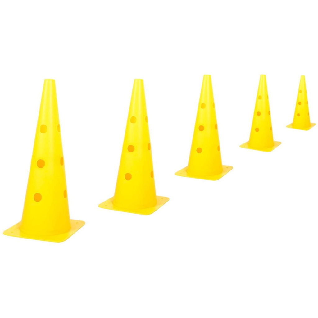 Kerbl Set Pali di Agilità Rosso/Giallo