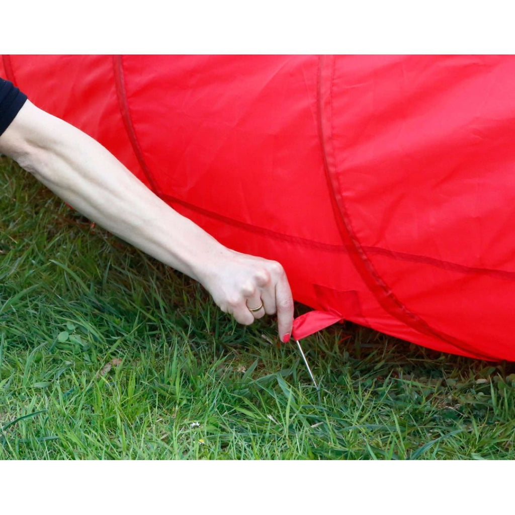Kerbl Tubo Agility per Cani Rosso